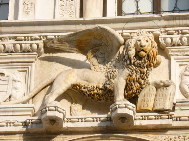 The Church of Santa Maria Zobenigo or Chiesa di Santa Maria del Giglio in Venice, Italy