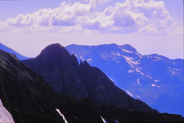 istock Beautiful Views abound when Climbing Wilson Peak and El Diente in the San Miguel Range of Colorado near Telluride in the Rocky Mountains July 1983. 2200169773