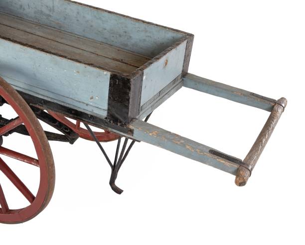istock Different kinds of historic and antique Dutch push carts 2200175614
