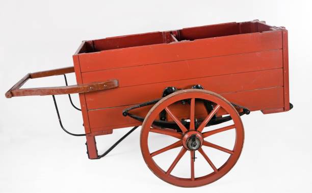 istock Different kinds of historic and antique Dutch push carts 2200178544