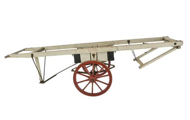 istock Different kinds of historic and antique Dutch push carts 2200178793