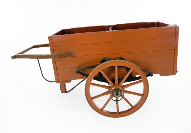istock Different kinds of historic and antique Dutch push carts 2200179784
