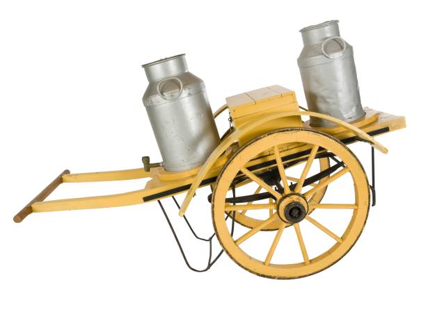 istock Different kinds of historic and antique Dutch push carts 2200180088