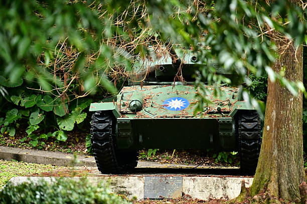 Historic M24 Chaffee Tank from Post-WWII Era