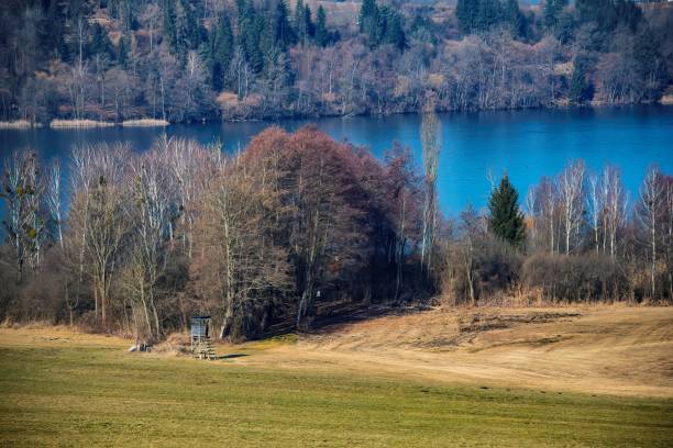Lake in Carinthia in Autumn