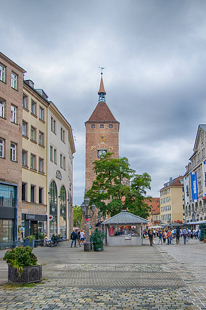 istock Nuremberg, Germany. The White Tower, built around 1250. 2200211155