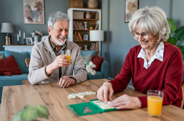 istock Senior couple enjoying the leisure activities 2200216092