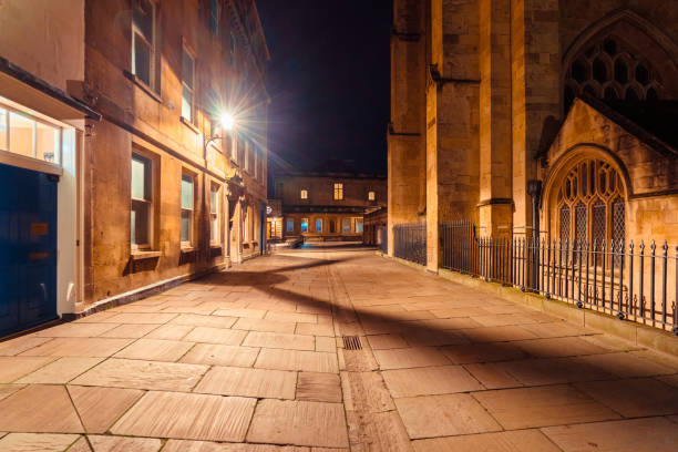 istock Discovering the charm of bath at night: a stroll through history 2200217079