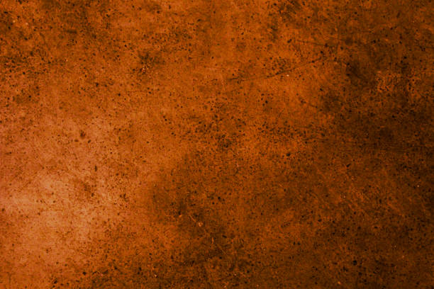 abstract bronze red orange toned old concrete wallpaper plaster cracked paper beautiful ancient ruins surface texture background