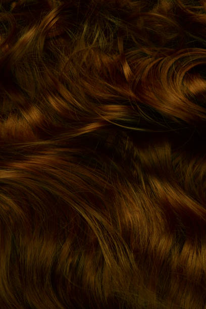 istock Red hair background. Curly red hair. 2200222071