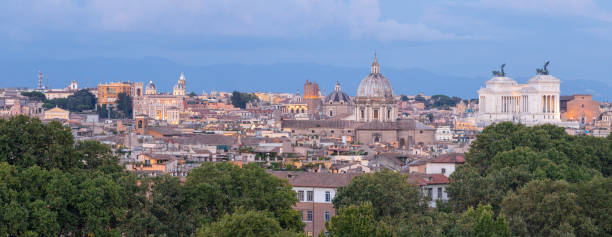 istock Rome - The panorama at the dusk. 2200228841