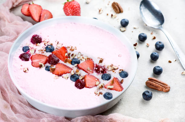 istock Almond Butter Berry Power Protein 2200238531