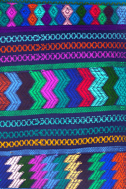 istock Abstract of colourful Guatemalan textiles. 2200255767