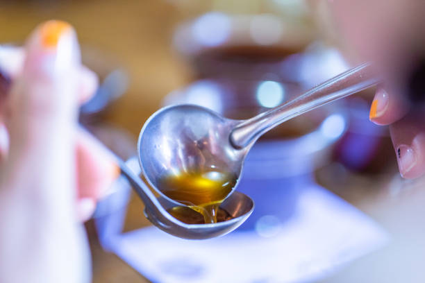 istock Tasting and classifying coffee, at Manhumirim municipality, Minas Gerais State (Brazil) 2200257019