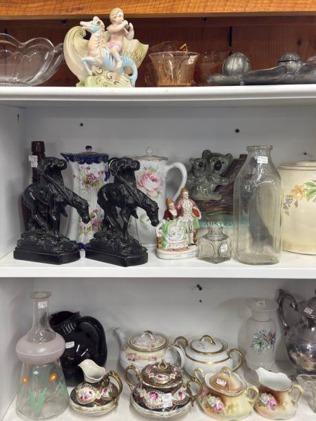 Shelves of treasures