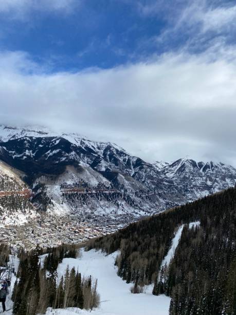 istock Snowy Scenes from Telluride, Colorado 2200261180