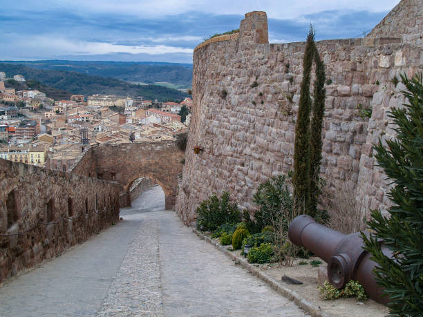 istock Village de Cardona from the castle road 2200261966
