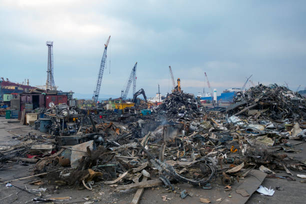 istock Scrap, metal and aluminium 2200272778