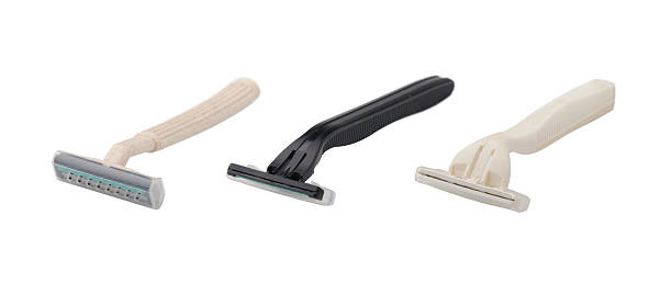 istock Different type of dispossable razor on white background 2200286645