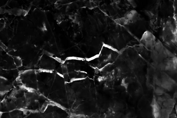 istock Marble dark black texture abstract white vein floor background 2200291711