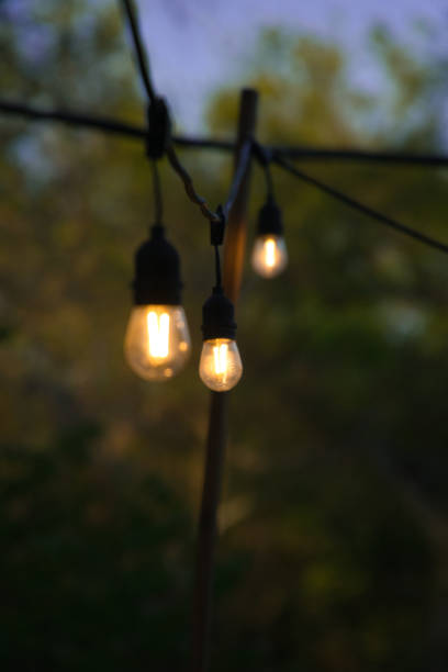 istock Lights with Trees in the Background – Charlotte, NC 2200301441