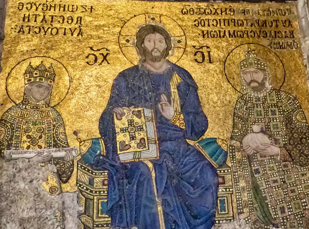istock Stunning Christian mosaics , Hagia Sophia 2200308023