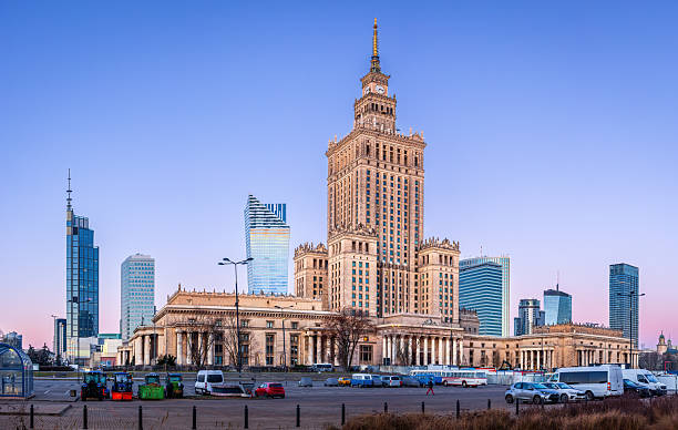 istock Early morning in Warsaw. 2200314815