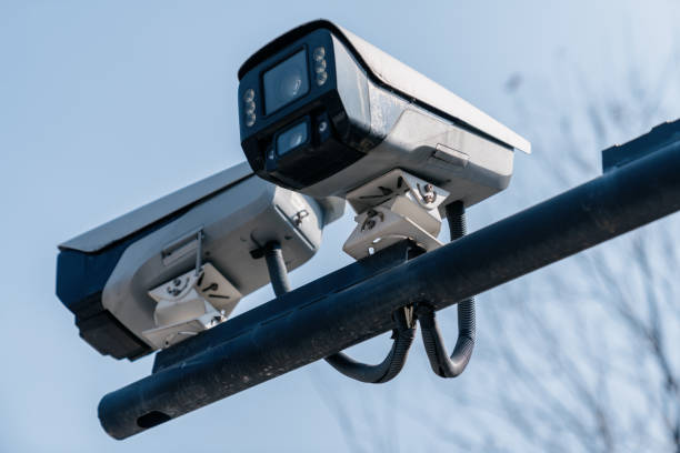 traffic cctv is working transfer imformation to traffic control on highway