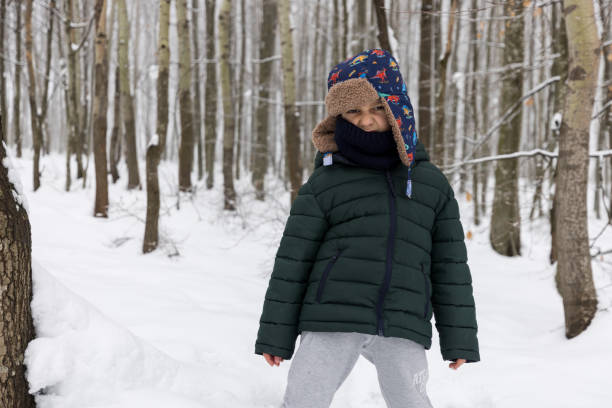 istock Happy Child Enjoying a Snowy Day 2200318018