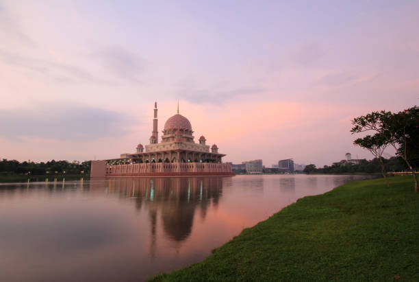 istock Putra Mosque view at sunrise, Putrajaya, Malaysia. 2200320622