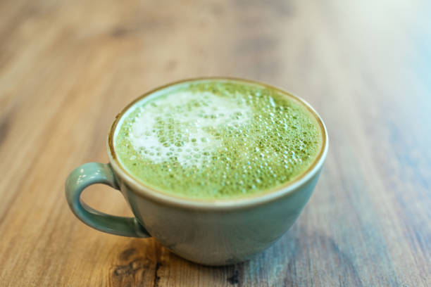 istock A cup of matcha tea in a cafe 2200328380