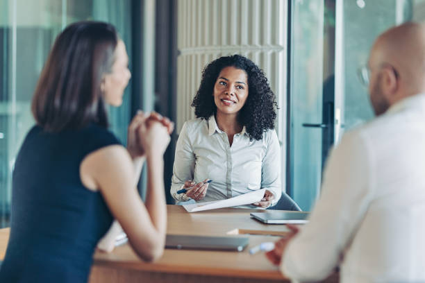 istock Entrepreneurs discussing the business plan 2200330018