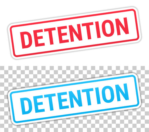 Detention Text 670+ Detention Center Stock Illustrations, Royalty-Free Vector Graphics ...