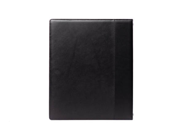 istock Quality leather portfolio organizer for professionals and students in elegant black design suitable for meetings and presentations 2200335848