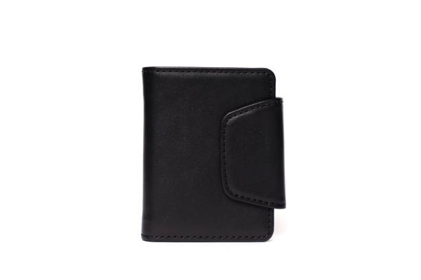 istock Elegant black leather wallet showcasing craftsmanship and style for everyday use or special occasions 2200335891