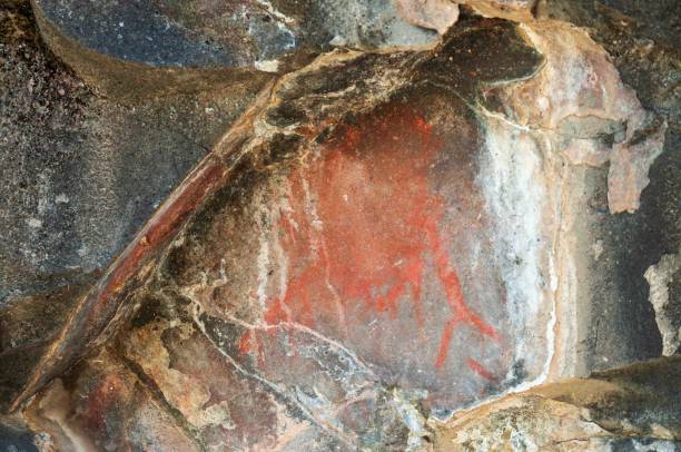 istock Petroglyphs at Gila Cliff Dwellings National Monument 2200335998