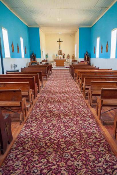 istock Historic Church at Lincoln State Monument 2200336899