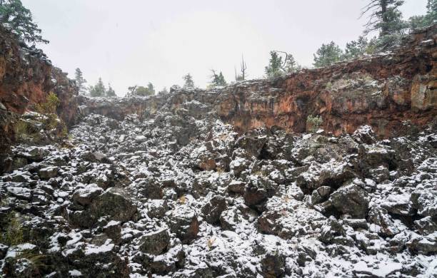 istock Ice Cave and Bandera Volcano during a Winter Snow Storm 2200337791