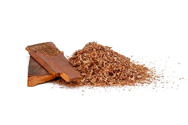 istock Pictures of sawdust put on white background 2200338413