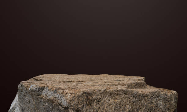 istock Rock, Stone podium stand display advertising product 2200339071