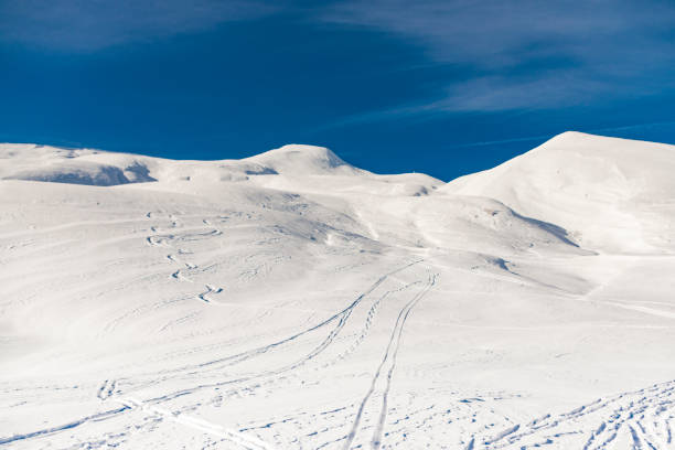 istock The Apennines completely covered in wonderful snow 2200356061