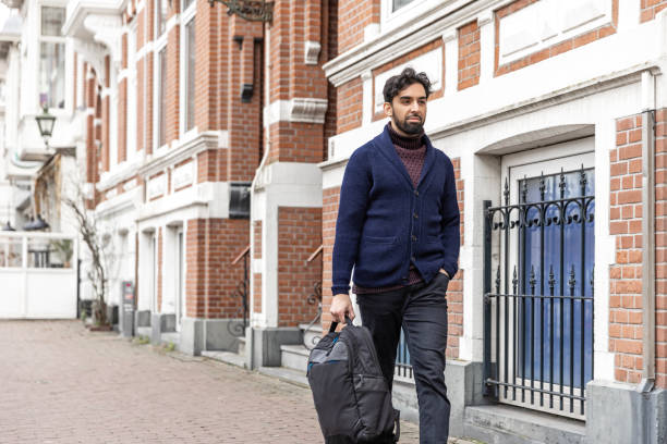 istock Pakistani businessman on his way to work in the Netherlands 2200356201