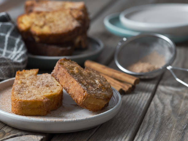 istock Traditional torrijas dish. Typical sweet from Spain with cinnamon and sugar 2200366438