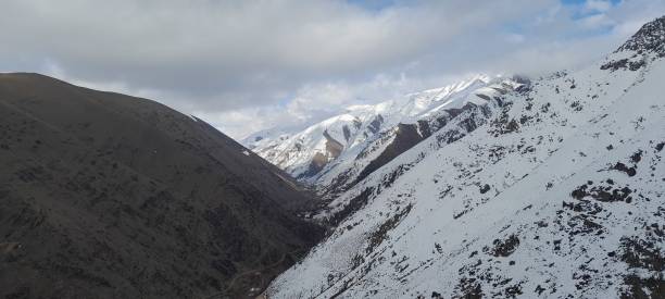 istock Snowy mountain views of Afghanistan 2200367219