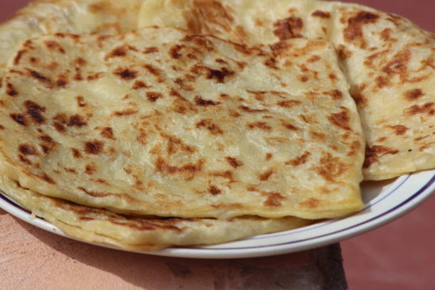 istock A close-up of the traditional moroccan flatbread known as msemmen 2200382000