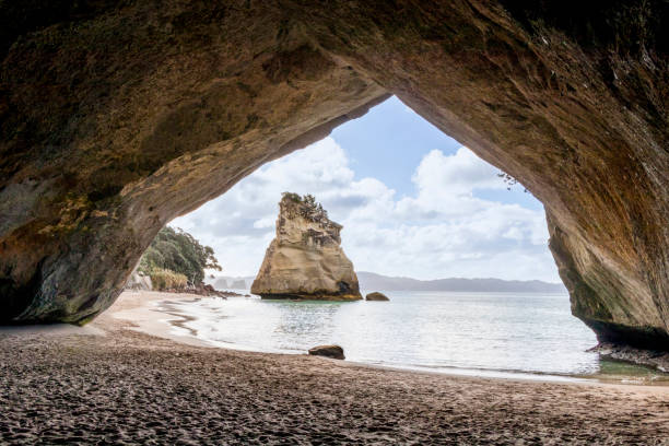 istock Cathedral Cove, New Zealand 2200407298