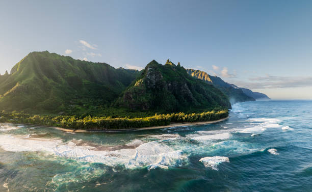 istock View along Haena beach towards Kee Beach and Na Pali coastline 2200409025