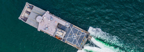 istock amphibious transport ship of the Navy 2200411127