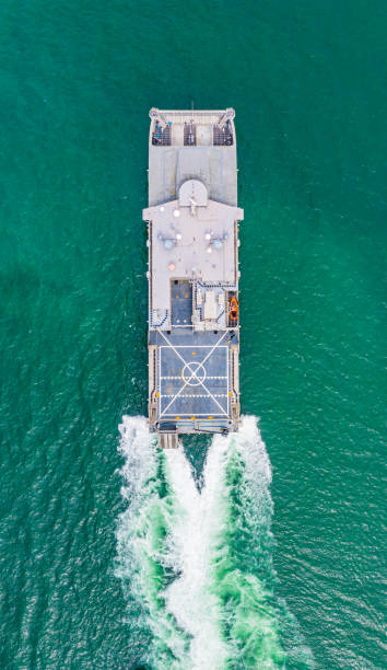 istock amphibious transport ship of the Navy 2200411225