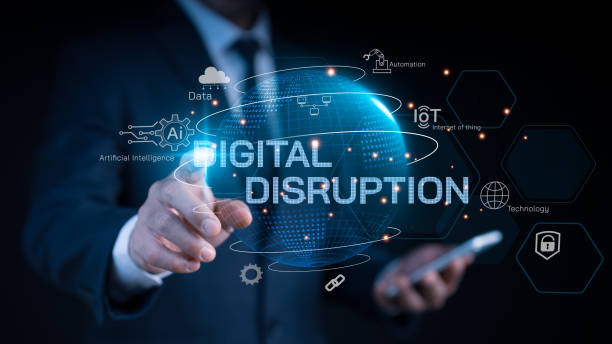 istock Digital distribution, new technology change management, and the Internet of Things (IoT) Big data, business process strategy, cloud computing, operation automation, and customer service management 2200412795
